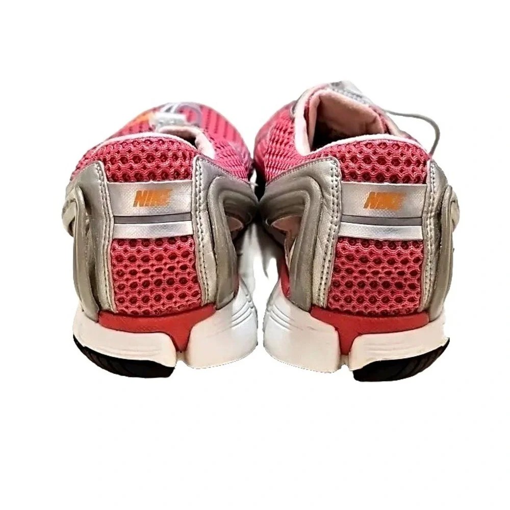Nike‎ Zoom Air Pink Running Shoes  318723-681 Lace Up Sneakers 7.5M Boating G02